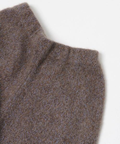 URBAN RESEARCH（アーバンリサーチ）の「new basic　CASHMERE SILK MOULINE LONGPANTS（その他パンツ・レディース・ブラウン系その他/グレー系その他・FREE）」の4枚目の写真