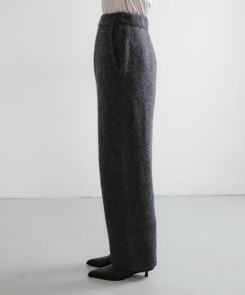 URBAN RESEARCH（アーバンリサーチ）の「new basic　CASHMERE SILK MOULINE LONGPANTS（その他パンツ・レディース・ブラウン系その他/グレー系その他・FREE）」の10枚目の写真