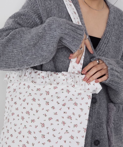 forksy.】フリルアソート巾着トートバッグ / A4収納可能 forksy.│MONO