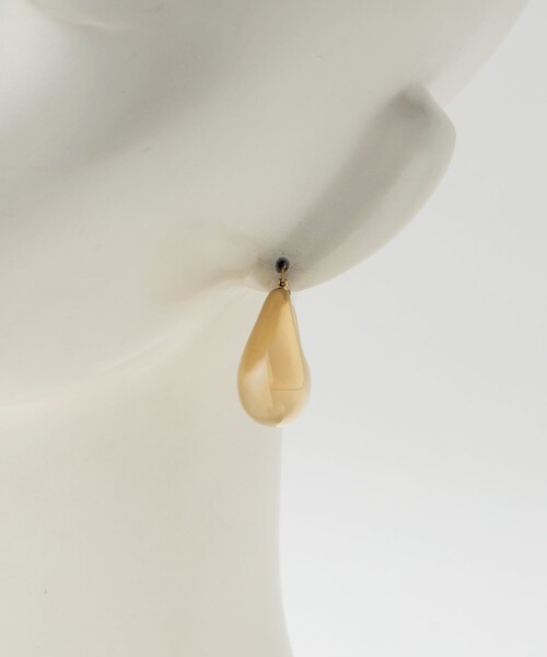 UNITED ARROWS（ユナイテッドアローズ）の「プランプ フープピアス（ピアス（両耳用）・レディース・シルバー/ゴールド・FREE）」の7枚目の写真