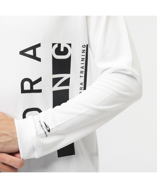 TIGORA(ティゴラ)の「ティゴラ TIGORA ドライメッシュロングTシャツ(Tシャツ/カットソー・メンズ・ホワイト/ブラック・M/L/LL/3L/S)」の7枚目の写真