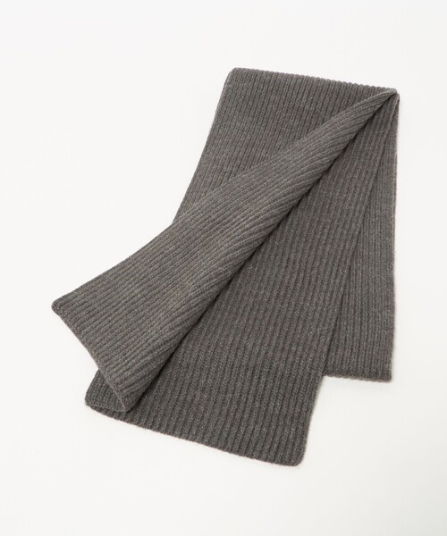 BEAUTY&YOUTH UNITED ARROWS（ビューティーアンドユースユナイテッドアローズ）の「アゼ ニット マフラー（マフラー・メンズ・オリーブ/ブラック/グレー系・FREE）」の5枚目の写真