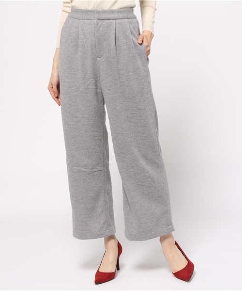 mystic(ミスティック)の「【mystic】タックワイドパンツ(その他パンツ・レディース・ブラック/グレー/チャコールグレー/キャメル・1/2)」の3枚目の写真