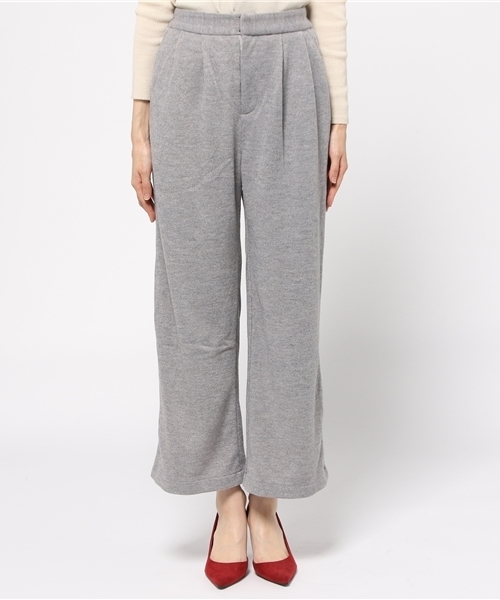 mystic(ミスティック)の「【mystic】タックワイドパンツ(その他パンツ・レディース・ブラック/グレー/チャコールグレー/キャメル・1/2)」の5枚目の写真