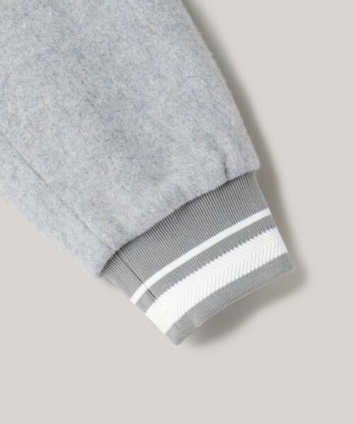 tommy jeans(トミー ジーンズ)の「バーシティジャケット(ブルゾン・メンズ・グレー・SMALL/MEDIUM)」の4枚目の写真