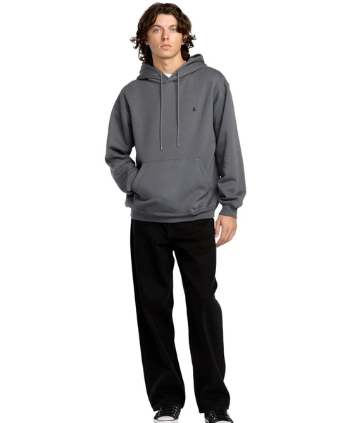 VOLCOM（ボルコム）の「VOLCOM SINGLE STONE PW PO/ボルコムワンポイントロゴプルオーバーパーカー・フーディー（パーカー・メンズ・グレー系その他・SMALL/MEDIUM/LARGE）」の4枚目の写真