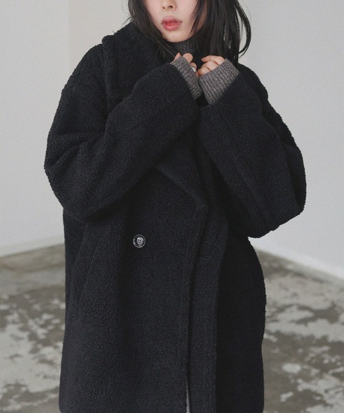 セール】ボアテーラードコート（ピーコート）｜LIAN（リアン）の