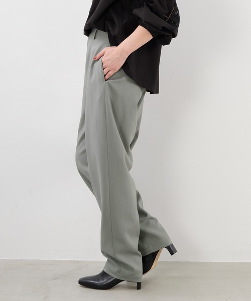 MICA&DEAL(マイカ&ディール)の「フロントステッチコクーンパンツ〈2サイズ展開〉(その他パンツ・レディース・グレー/カーキ/ブラック・36/38)」の16枚目の写真