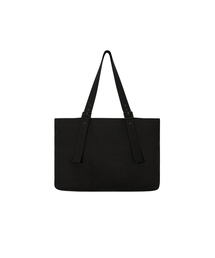 BELTED SHOULDER BAG black