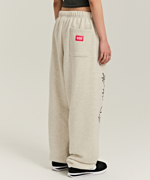 ARCHIVE BOLD（アーカイブボールド）の「SUNMARK SWEAT PANTS (OATMEAL)（スウェットパンツ・メンズ・その他・SMALL/MEDIUM/LARGE）」の3枚目の写真