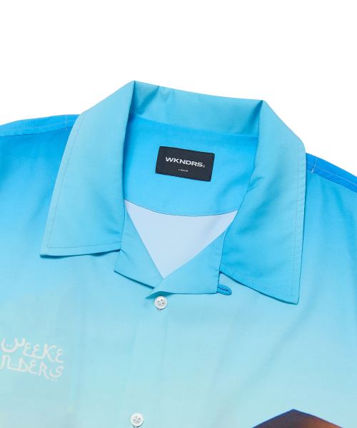 WKNDRS(ウィーキャンドース)の「キングシャツ(L.ブルー)(シャツ/ブラウス・レディース・その他・MEDIUM/LARGE/X-LARGE)」の3枚目の写真