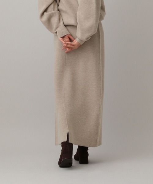 GLOBAL WORK（グローバルワーク）の「MATINEE LINE/ウール混Aラインスカート/611156（スカート・レディース・ブラウン/チャコール/グレイッシュベージュ・MEDIUM/LARGE）」の11枚目の写真
