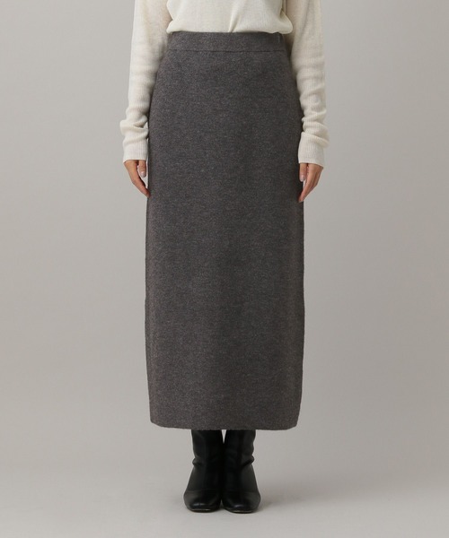 GLOBAL WORK（グローバルワーク）の「MATINEE LINE/ウール混Aラインスカート/611156（スカート・レディース・ブラウン/チャコール/グレイッシュベージュ・MEDIUM/LARGE）」の16枚目の写真