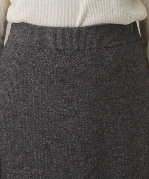 GLOBAL WORK（グローバルワーク）の「MATINEE LINE/ウール混Aラインスカート/611156（スカート・レディース・ブラウン/チャコール/グレイッシュベージュ・MEDIUM/LARGE）」の19枚目の写真