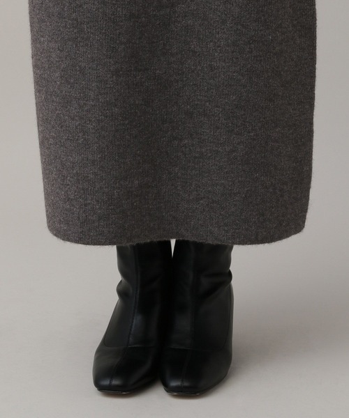 GLOBAL WORK（グローバルワーク）の「MATINEE LINE/ウール混Aラインスカート/611156（スカート・レディース・ブラウン/チャコール/グレイッシュベージュ・MEDIUM/LARGE）」の21枚目の写真