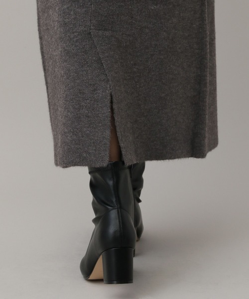 GLOBAL WORK（グローバルワーク）の「MATINEE LINE/ウール混Aラインスカート/611156（スカート・レディース・ブラウン/チャコール/グレイッシュベージュ・MEDIUM/LARGE）」の22枚目の写真
