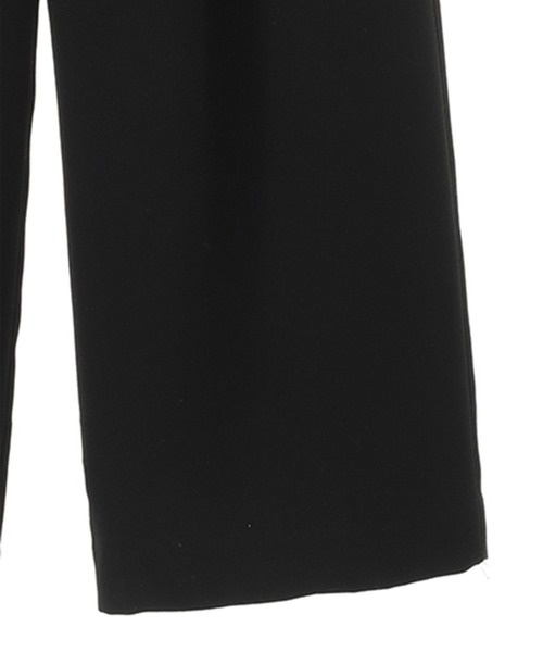CLANE(クラネ)の「【CLANE/クラネ】BASIC TUCK PANTS/ベーシックタックパンツ(スラックス・レディース・ブラウン/ブラック・1/2)」の5枚目の写真