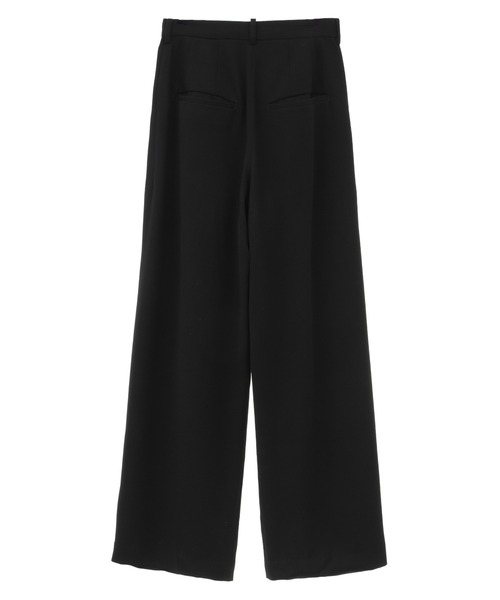 CLANE(クラネ)の「【CLANE/クラネ】BASIC TUCK PANTS/ベーシックタックパンツ(スラックス・レディース・ブラウン/ブラック・1/2)」の11枚目の写真