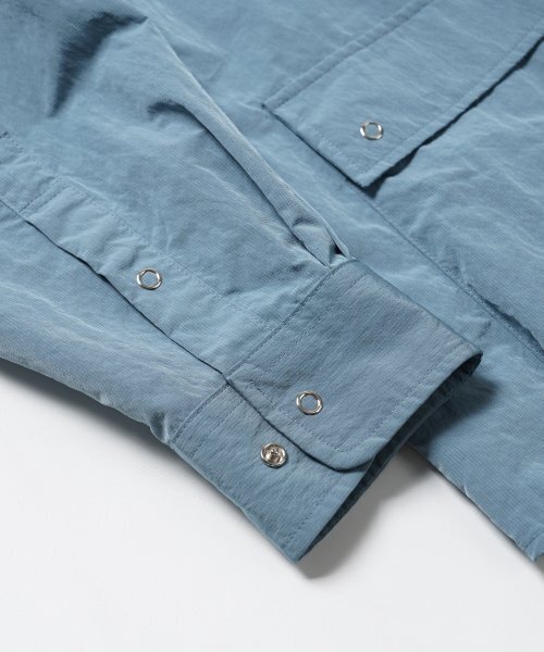 FRIZMWORKS(フリズムワークス)の「3PK NYLON RIPSTOP SHIRT JACKET _ DUSKY BLUE(シャツ/ブラウス・メンズ・その他・MEDIUM/LARGE/X-LARGE)」の6枚目の写真