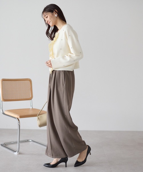 Neige(ネージュ)の「ジュエルフリルカーディガン(カーディガン/ボレロ・レディース・ブラック/アイボリー/グレー・ONE SIZE)」の21枚目の写真