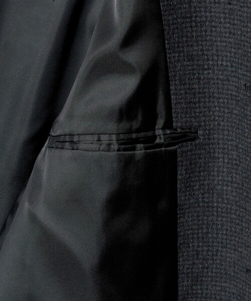A DAY IN THE LIFE UNITED ARROWS(アデイインザライフユナイテッドアローズ)の「ビーバー ハウンドトゥース バルカラーコート<A DAY IN THE LIFE>(ステンカラーコート・メンズ・その他1・XL/L/M)」の18枚目の写真