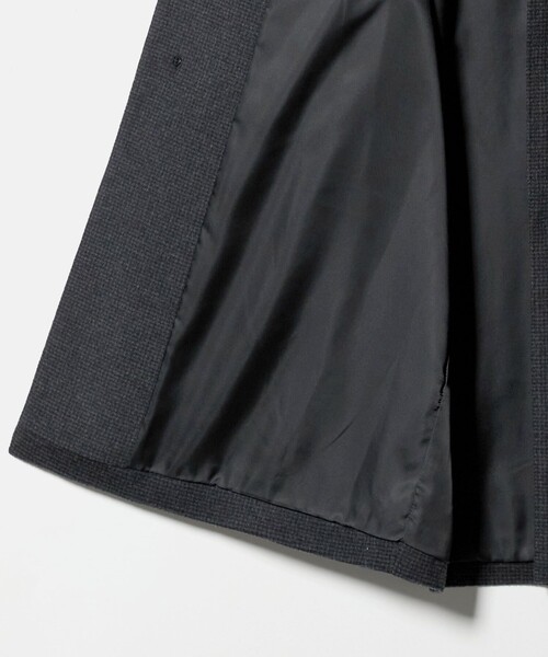 A DAY IN THE LIFE UNITED ARROWS(アデイインザライフユナイテッドアローズ)の「ビーバー ハウンドトゥース バルカラーコート<A DAY IN THE LIFE>(ステンカラーコート・メンズ・その他1・XL/L/M)」の19枚目の写真