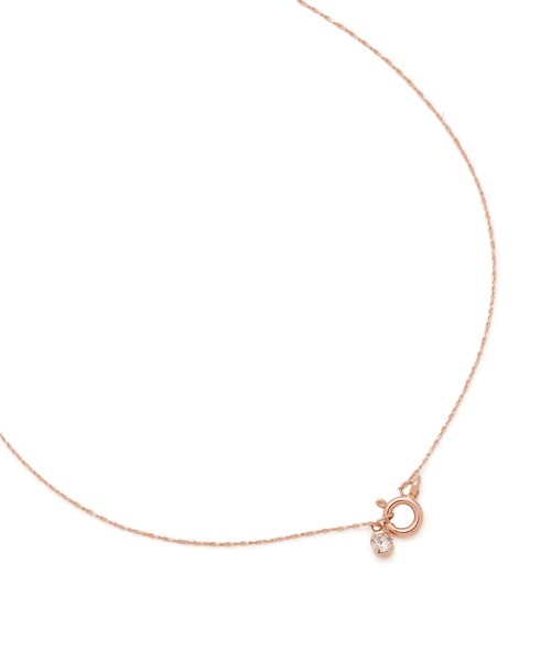 JILL by JILL STUART（ジルバイジルスチュアート）の「Cubic プチリボンネックレス　ギフト/プレゼント（ネックレス・レディース・ゴールド/シルバー・FREE）」の11枚目の写真