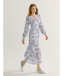 SINCETHEN（シンスゼン）の「Maris V-neck Long Dress（ワンピース）」