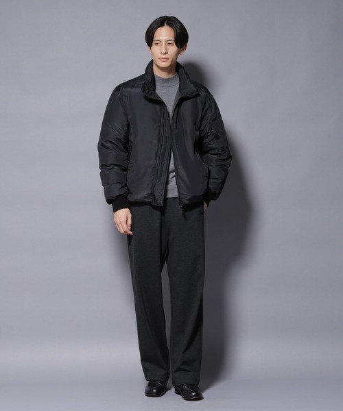 NANO universe（ナノユニバース）の「｢OGAWA PRODUCTS｣anewdown(R) スタンドダウン 難燃性、撥水（ダウンジャケット/コート・メンズ・ブラック/カーキ・M/L）」の17枚目の写真