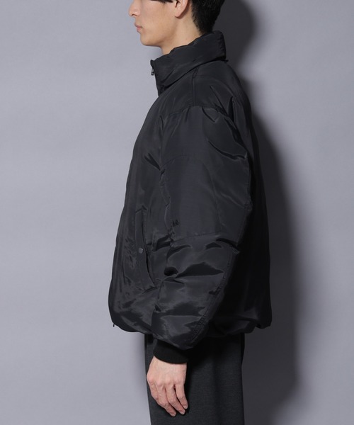 NANO universe（ナノユニバース）の「｢OGAWA PRODUCTS｣anewdown(R) スタンドダウン 難燃性、撥水（ダウンジャケット/コート・メンズ・ブラック/カーキ・M/L）」の21枚目の写真