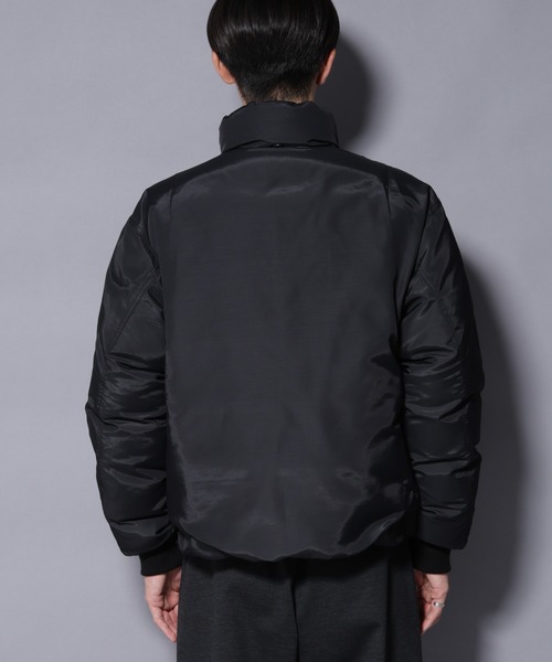 NANO universe（ナノユニバース）の「｢OGAWA PRODUCTS｣anewdown(R) スタンドダウン 難燃性、撥水（ダウンジャケット/コート・メンズ・ブラック/カーキ・M/L）」の22枚目の写真