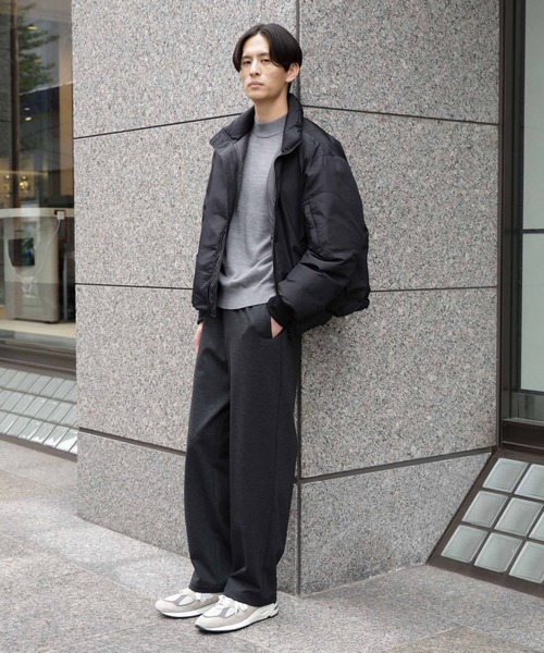 【極美品】★ナノユニバース＆OGAWAコラボ★メンズМサイズ★２ＷＡＹ★ブラック セール】｢OGAWA PRODUCTS｣anewdown(R) 2WAYダウン 難燃性、撥水