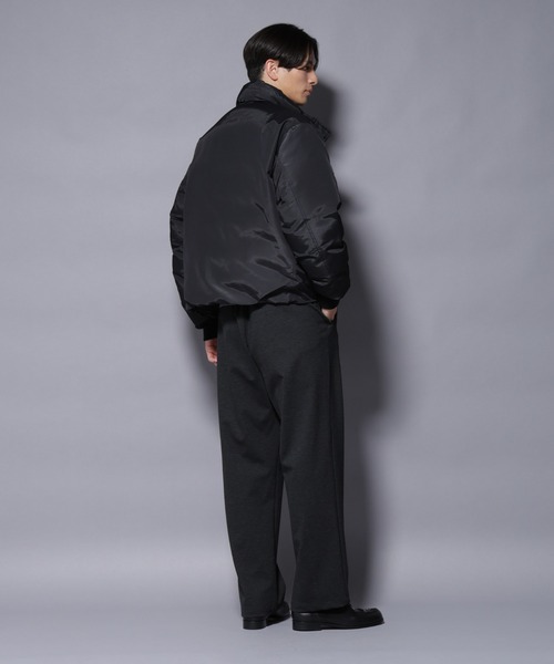 NANO universe（ナノユニバース）の「｢OGAWA PRODUCTS｣anewdown(R) スタンドダウン 難燃性、撥水（ダウンジャケット/コート・メンズ・ブラック/カーキ・M/L）」の20枚目の写真