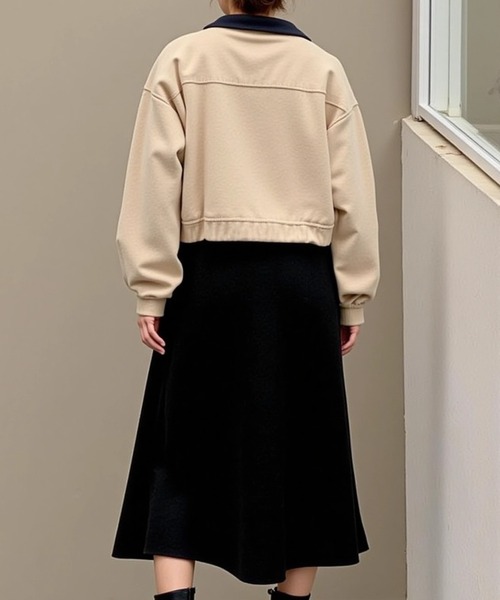 cammie(キャミー)の「ハイウエストフレアスカート(スカート・レディース・ブラック/ブラウン・F/FREE)」の5枚目の写真
