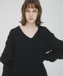 LAATO（ラート）の「big cable knit（ニット/セーター）」