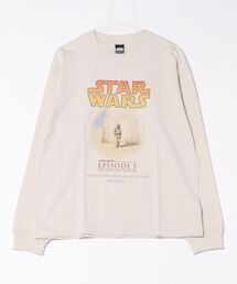 【 STAR WARS 】 プリント ロングTスリーブTシャツ 25W11