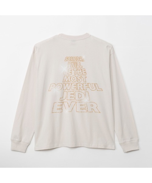 STAR WARS(スターウォーズ)の「【 STAR WARS 】 プリント ロングTスリーブTシャツ 25W11(Tシャツ/カットソー・レディース・スミクロ/オートミール/アイボリー/ブラック系その他・MEDIUM/LARGE)」の12枚目の写真
