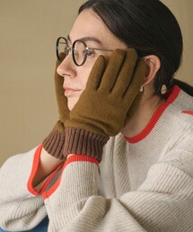 カラー ジャージー リブ グローブ