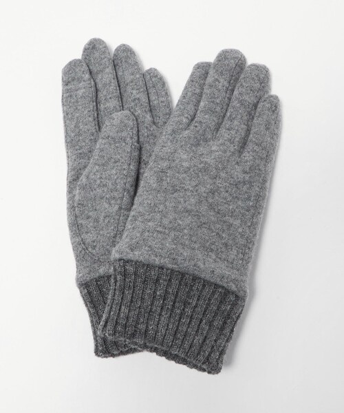 BEAUTY&YOUTH UNITED ARROWS（ビューティーアンドユースユナイテッドアローズ）の「カラー ジャージー リブ グローブ（手袋・レディース・ブラック/グレー系/ベージュ/レッド・FREE）」の17枚目の写真