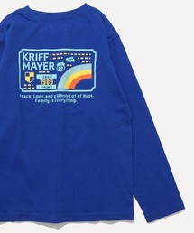 KRIFF MAYER Kid's Collection | 【綿100%】楽LUCKロンT(虹)(Tシャツ/カットソー)