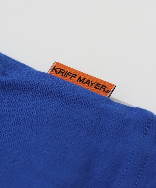 KRIFF MAYER Kid's Collection（クリフメイヤーキッズコレクション）の「【綿100％】楽LUCKロンT(虹)（Tシャツ/カットソー・キッズ・ブルー/オフホワイト/オレンジ/チャコール・120/170/160/150/140/130）」の15枚目の写真