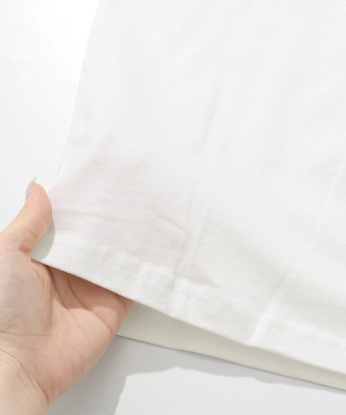 KRIFF MAYER Kid's Collection（クリフメイヤーキッズコレクション）の「【綿100％】楽LUCKロンT(虹)（Tシャツ/カットソー・キッズ・ブルー/オフホワイト/オレンジ/チャコール・120/170/160/150/140/130）」の18枚目の写真