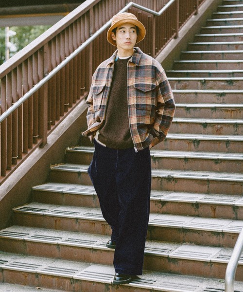 niko and...(ニコアンド)の「ポイントカラーニットプルオーバー(ニット/セーター・メンズ・ブラック/アイボリー/ブラウン・LARGE/MEDIUM)」の15枚目の写真