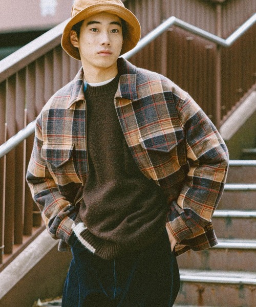 niko and...(ニコアンド)の「ポイントカラーニットプルオーバー(ニット/セーター・メンズ・ブラック/アイボリー/ブラウン・LARGE/MEDIUM)」の14枚目の写真