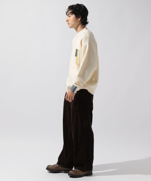 セール】ポイントカラーニットプルオーバー（ニット/セーター）｜niko