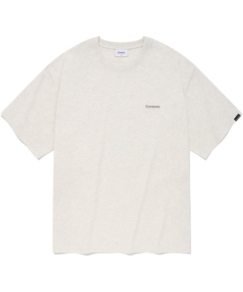COVERNAT(カバーナット)の「スモールアセンティックロゴTシャツオートミール(Tシャツ/カットソー・レディース・その他・SMALL/MEDIUM/X-SMALL/X-LARGE)」の1枚目の写真