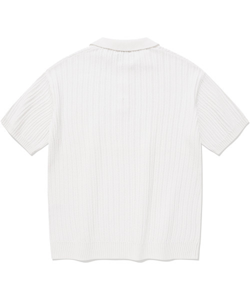 COVERNAT(カバーナット)の「クロシェポロハーフニットアイボリー(ニット/セーター・レディース・その他・LARGE/MEDIUM/SMALL/X-LARGE/XX-LARGE)」の2枚目の写真