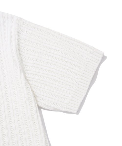 COVERNAT(カバーナット)の「クロシェポロハーフニットアイボリー(ニット/セーター・レディース・その他・LARGE/MEDIUM/SMALL/X-LARGE/XX-LARGE)」の4枚目の写真