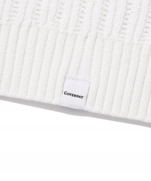 COVERNAT(カバーナット)の「クロシェポロハーフニットアイボリー(ニット/セーター・レディース・その他・LARGE/MEDIUM/SMALL/X-LARGE/XX-LARGE)」の5枚目の写真