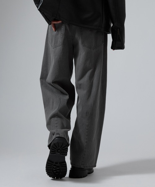 improves（インプローブス）の「9.5ozデニム バレルレッグ ジーンズ（デニムパンツ・メンズ・ネイビー/ブラック系/サックスブルー/ブラック/ブルー・SMALL/MEDIUM/LARGE/X-LARGE）」の12枚目の写真